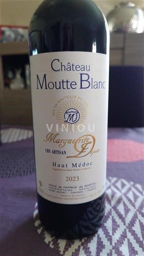 Bordeaux Haut-Médoc Château Moutte Blanc Marguerite Jejean 2023