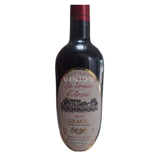 Bordeaux Graves Château La Grave Arzac 2017