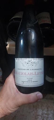 Beaujolais Ospecificerad Château Lavernette Le Clos 2018