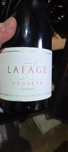 Roussillon Collioure Famille Lafage Arqueta 2019