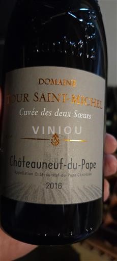Údolí Rhôny Châteauneuf-du-Pape Domaine Tour Saint-Michel des deux Sœurs 2016
