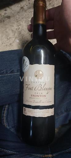 South West Fronton Château Font Blanque 2018