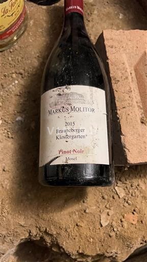 Moselle Mosel Markus Molitor Brauneberger Klostergarten 2015