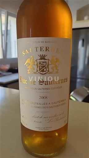 Bordeaux Sauternes Duc de Sauternes 2008