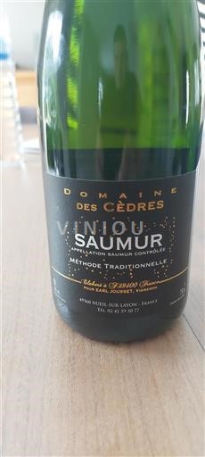 Vallée de la Loire Saumur Domaine Des Cèdres Non Millésimé