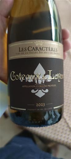 Vallée de la Loire Coteaux-du-layon Les Caractères 2023