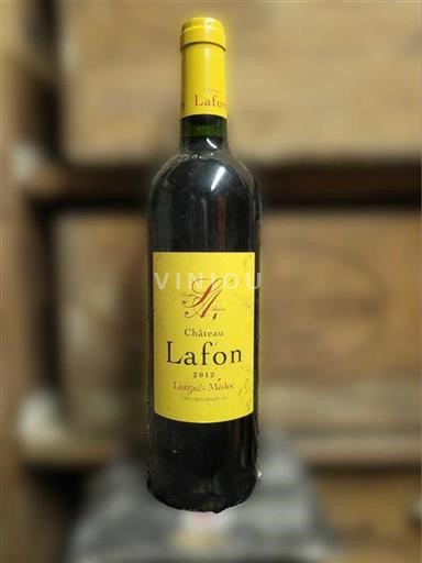 Bordeaux Listrac-Médoc Cru Bourgeois Château Lafon 2012