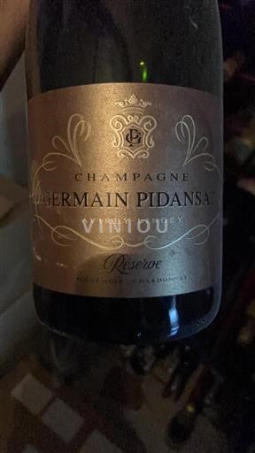 Champaña Champán Germain Pidansat Réserve Sin añada