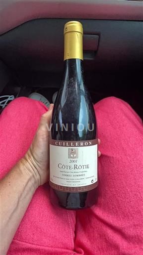 Rhônedalen Côte-rôtie Cuilleron Terres Sombres 2001