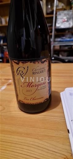 Beaujolais Morgon Christophe Ringuet Les Charmes 2023