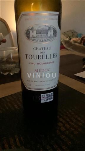Bordeaux Médoc Cru Bourgeois Des Tourelles 2016