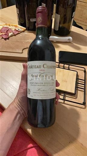 Bordéus Saint-Émilion Grand Cru Chauvin 1992