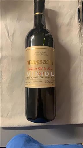 Rosellón Costas del Rosellón Massana Vieilli en fûts de chêne 2018