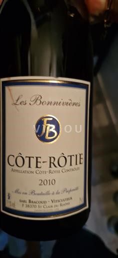 Rhônevallei Côte-rôtie EARL Bracoud Les Bonnivières 2010