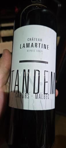 Sudoeste Cahors Château Lamartine Tandem 2021
