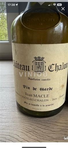 Vin Blanc liquoreux Jean Macle 1983 France Jura Château-chalon vin_jaune