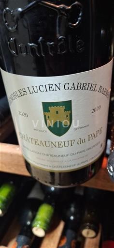 Rhônedalen Châteauneuf-du-Pape Vignobles Lucien Gabriel Barrot 2020