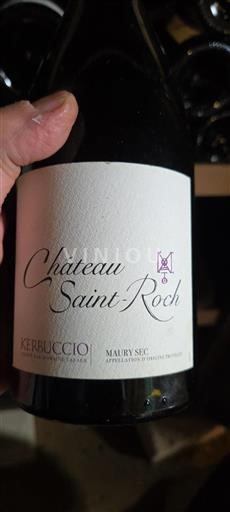 Roussillon Maury sec Château Saint-Roch Kerbuccio 2018