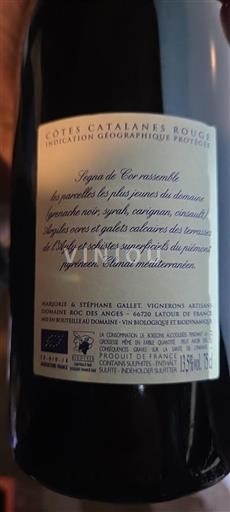 Languedoc og Roussillon Catalansk skråning Domaine Roc des Anges Segna de Cor 2022