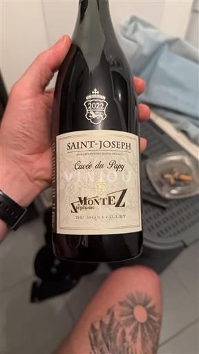 Rhônedalen Saint-Joseph Monteillet Stéphane Montez du Papy 2022