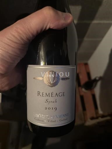 Údolí Rhôny Nespecifikováno Les Vins de Vienne Reméage Syrah 2019