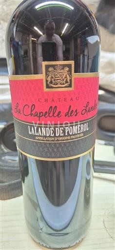 Burdeos Lalande-de-Pomerol Château La Chapelle des Landes 2024