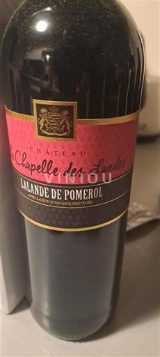 Bordeaux Lalande-de-Pomerol Château La Chapelle des Landes 2024