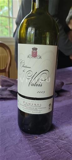 Bordeaux Pomerol Château Valois 2009