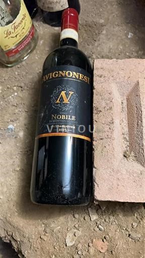 Toscane Vino Nobile di Montepulciano Avignonesi 2015
