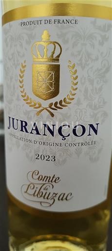 Jihozápad Jurançon Comte de Libuzac 2023