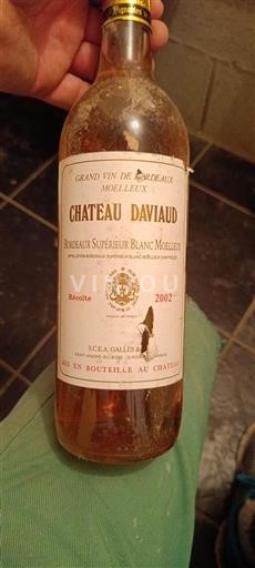 Bordeaux Bordeaux Supérieur Château Daviaud 2002