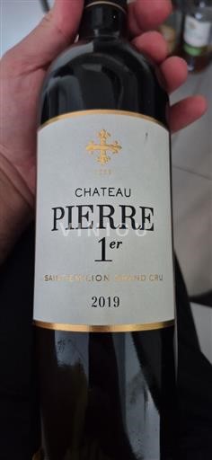 Bordeaux Saint-Émilion Grand Cru Grand Cru Château Pierre 1er 2019