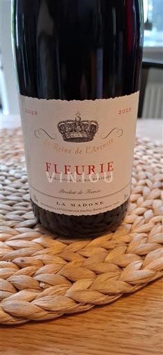 Beaujolais Fleurie La Reine de l'Arénite La Madone 2023