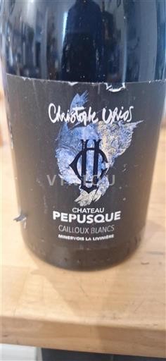 Languedoc Minervois-la-livinière Château Pépusque Cailloux Blancs 2018