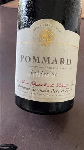 Borgogna Pommard Domaine Germain Père & Fils La Chanière 2015