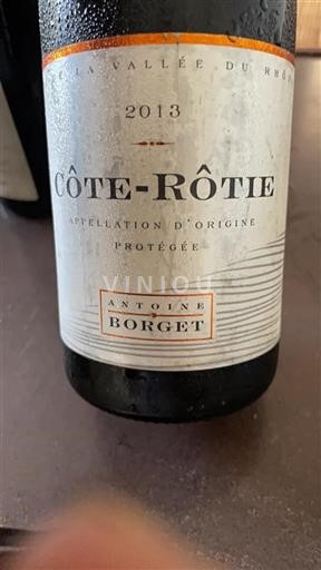 Valle del Rodano Côte-rôtie Antoine Borget 2013