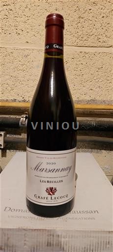 Bourgondië Marsannay Grafé Lecocq Les Récilies 2020