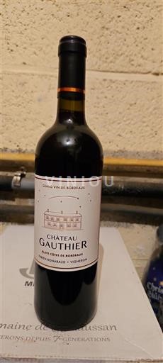 Bordeaux Blaye-côtes-de-bordeaux Château Gauthier 2018