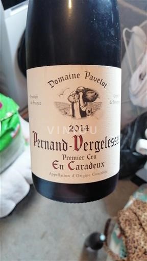 Burgund Pernand-Vergelesses Premier Cru Domaine Pavelot En Caradeux 2014