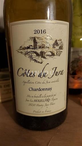 Jura Côtes-du-jura Domaine Jean-Luc Mouillard Ikke årgangsbestemt