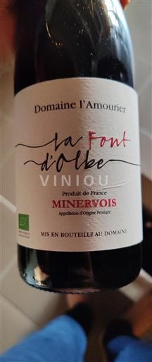 Langvedok Minervois Domaine L'Amourier La Font d'Olbe Neleten.
