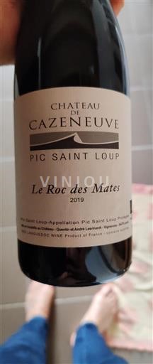 Languedoc Pic-saint-loup Château Cazeneuve Le Roc des Mates 2019