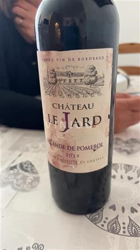 Burdeos Lalande-de-Pomerol Château Le Jard 2018