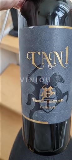Roussillon Collioure Terres des Templiers L'An 1 Senza annata