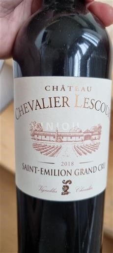 Bordéus Saint-Émilion Grand Cru Château Chevalier Lescours 2018