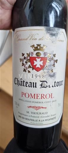 Bordeaux Pomerol Château Latour 1998