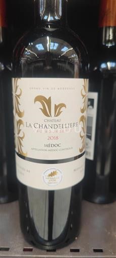 Bordeaux Médoc Cru Bourgeois Château La Chandelliere 2018