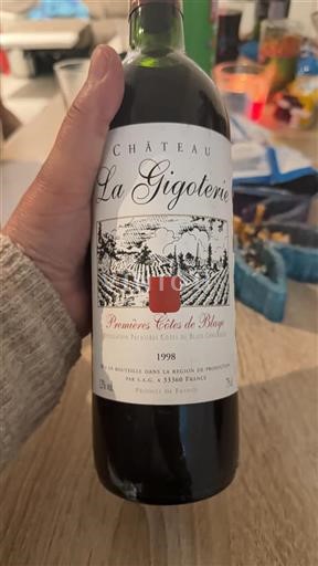 Bordeaux Niet gespecificeerd Château La Gigoterie 1998