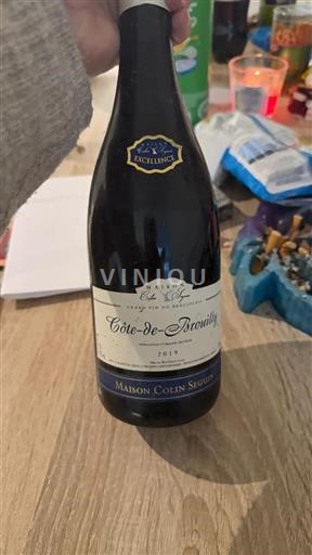 Beaujolais Côte-de-brouilly Maison Colin Seguin Excellence 2019