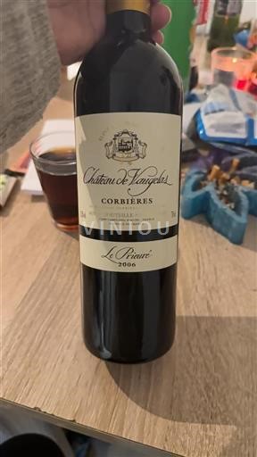 Languedoc Corbières Château Vaugelas Le Prieuré 2006